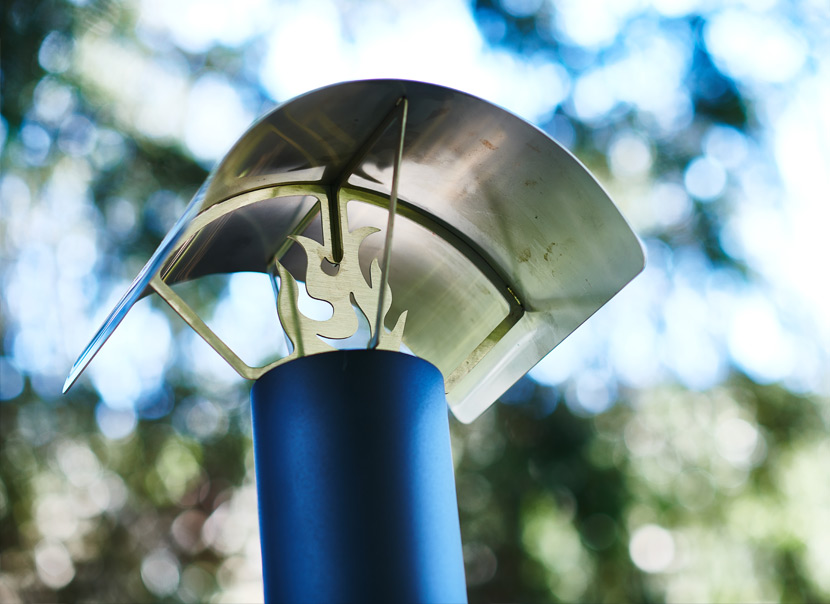 Flamero Ofen auch zum Grillen und Braten geeignet